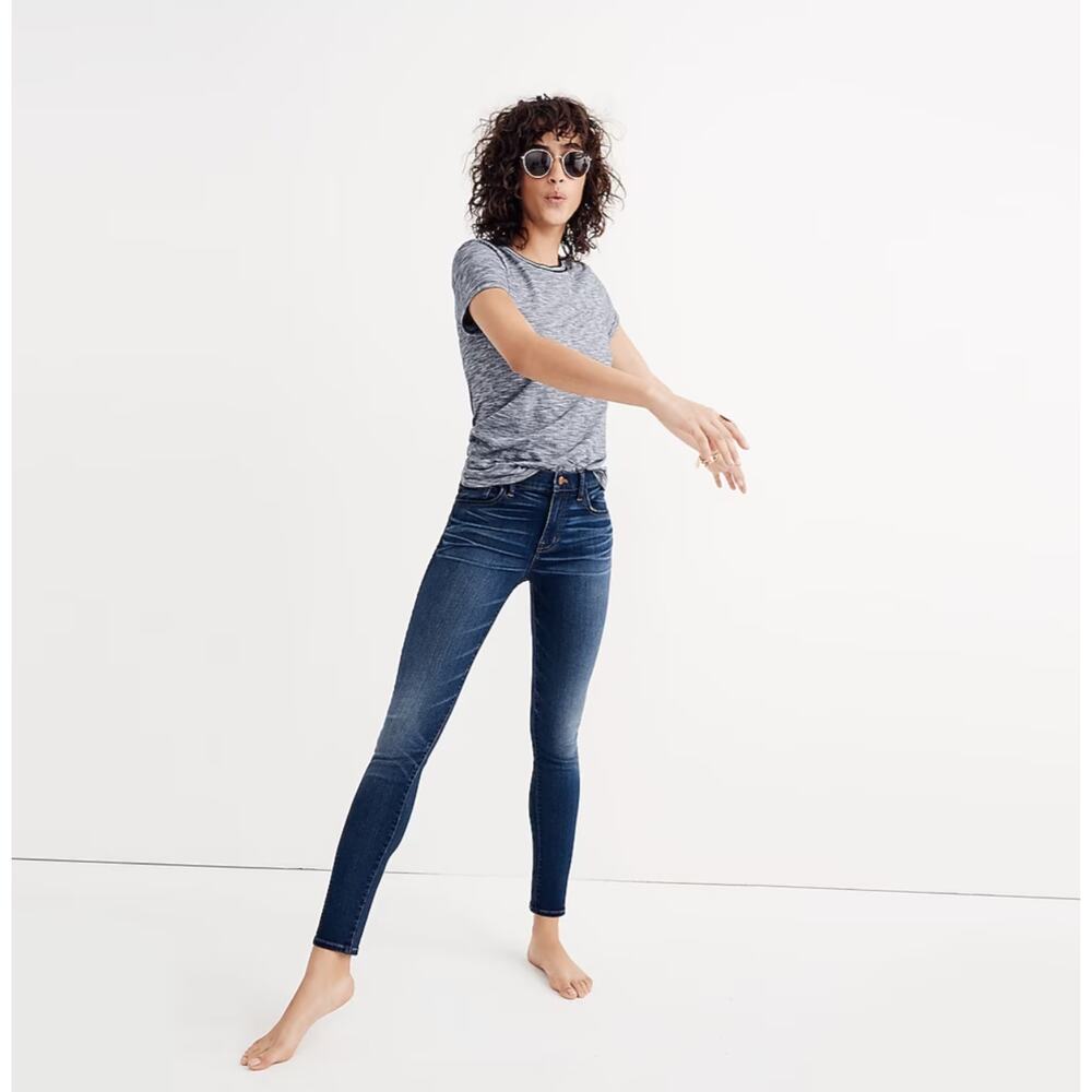 Madewell The Roadtripper High Rise Medium Wash Jeans Size 24